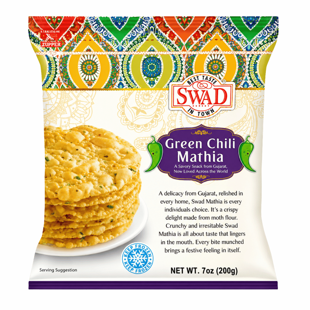 Swad Green Chili Mathia 200 g buy online USA - 1